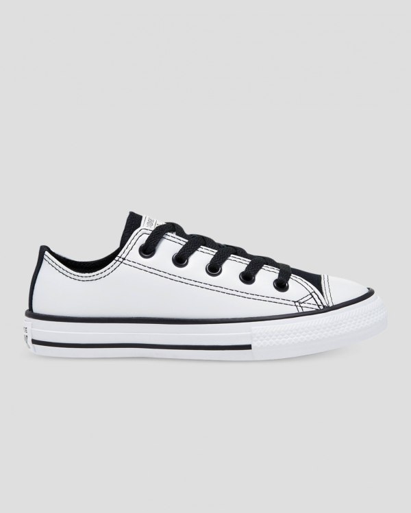 Converse Chuck Taylor All Star Passing Notes Hvide Sko Danmark - Converse Lave Sneakers Børn - 46801